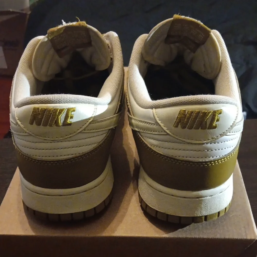 Nike Dunk Low Retro "Bronzine" (2024) Mens SZ 13 EUC - Picture 5 of 9